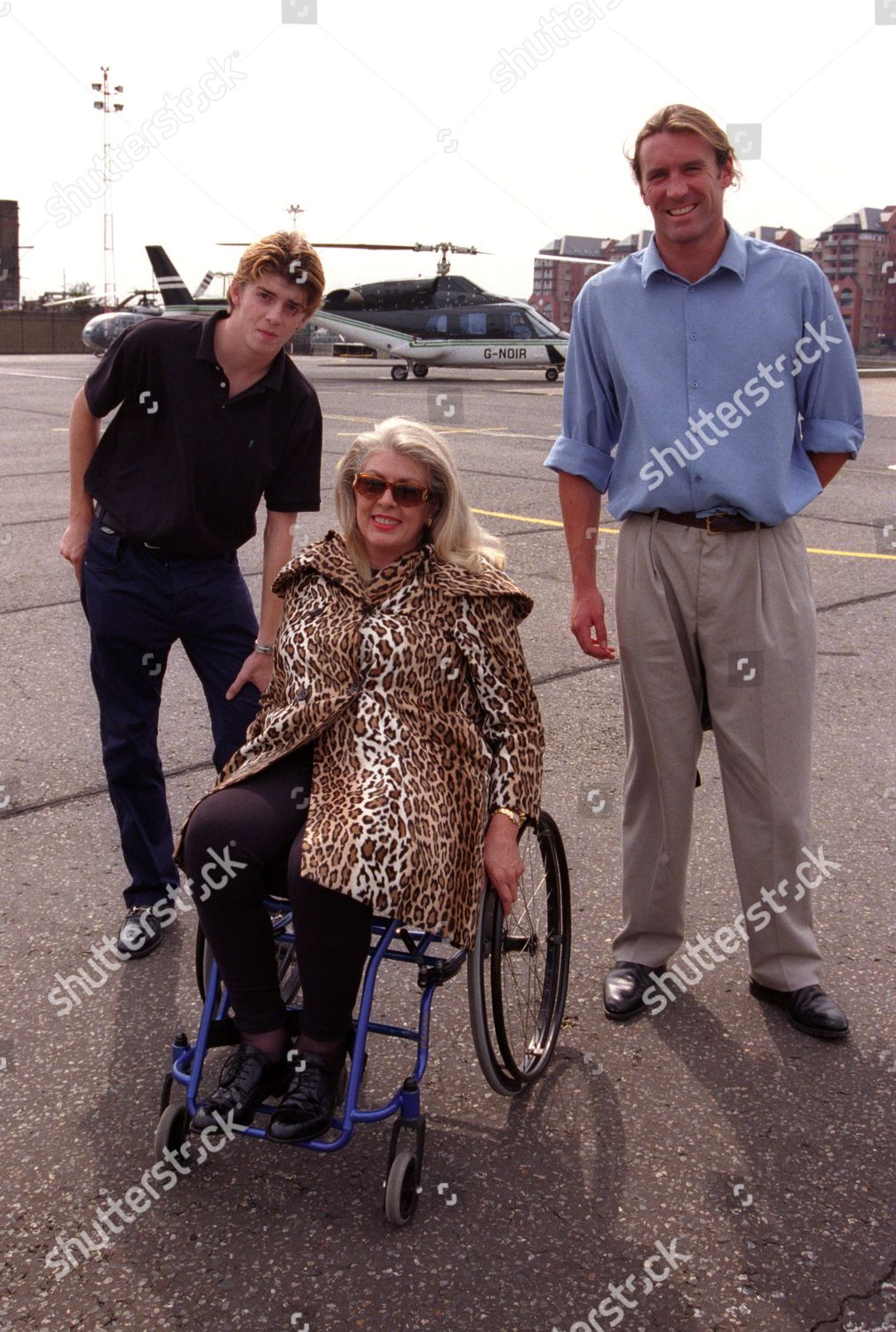 Lady Dale Kanga Tryon Battersea Heliport Editorial Stock Photo Stock