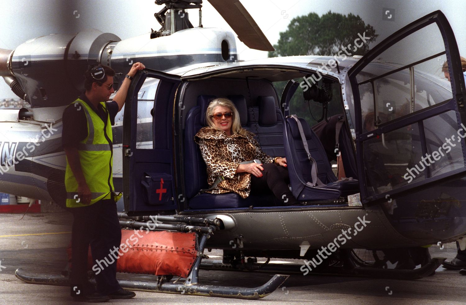 Lady Dale Kanga Tryon Battersea Heliport Editorial Stock Photo Stock