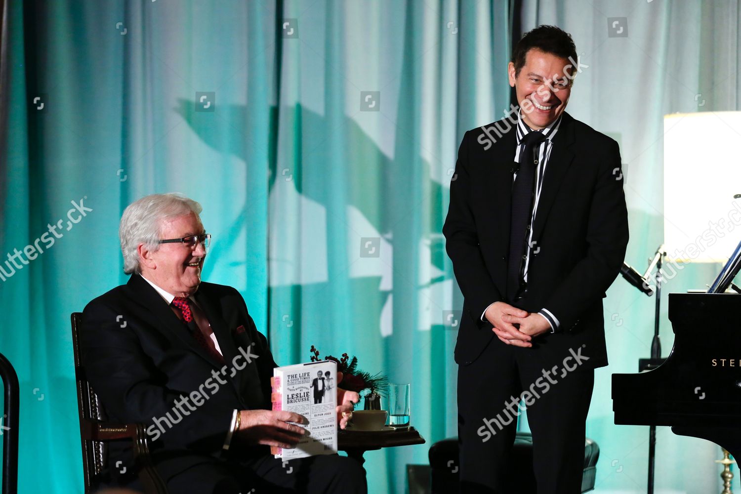 Leslie Bricusse Michael Feinstein Editorial Stock Photo Stock Image