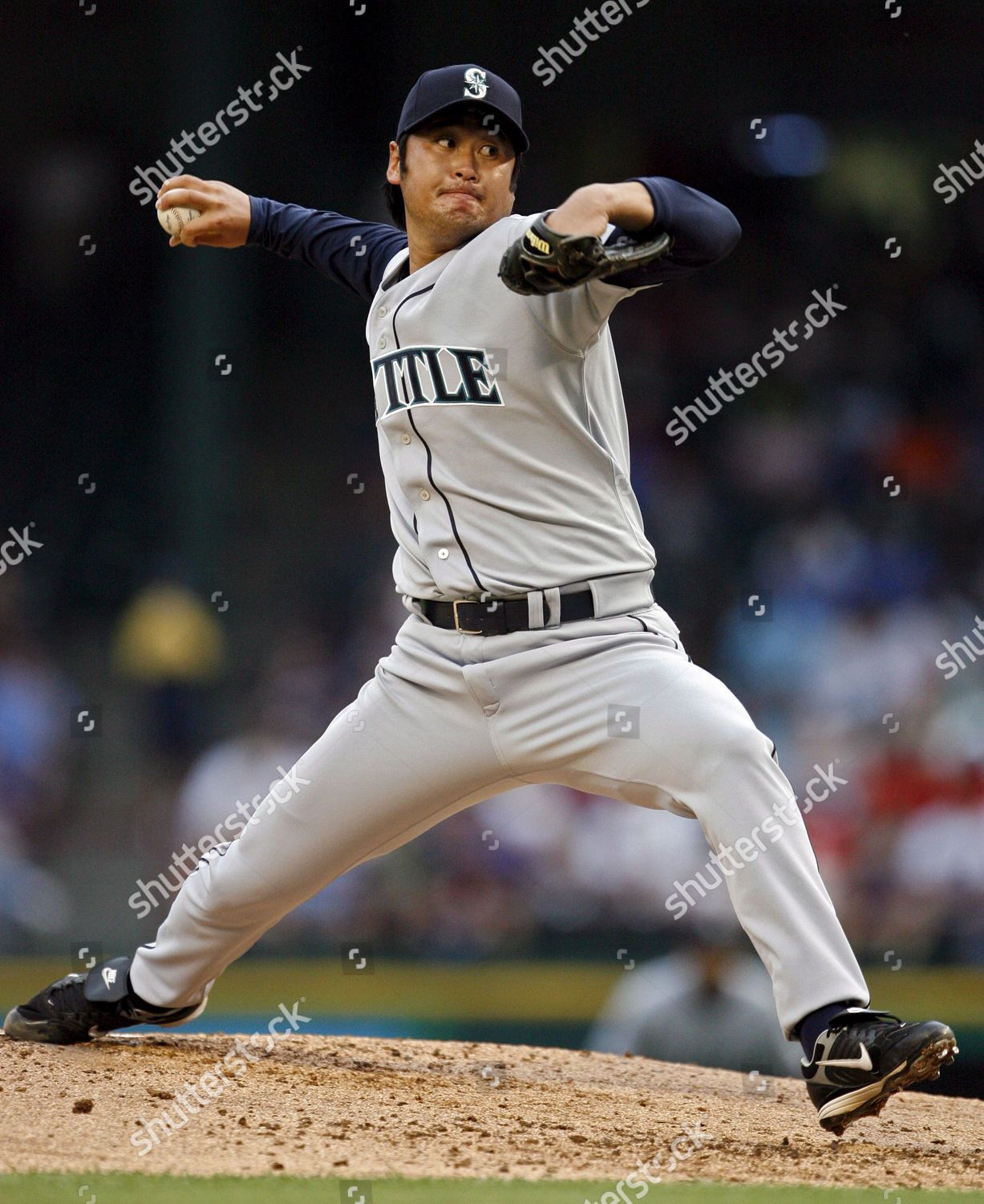 Seattle Mariners Starting Pitcher Cha Seung Editorial Stock Photo