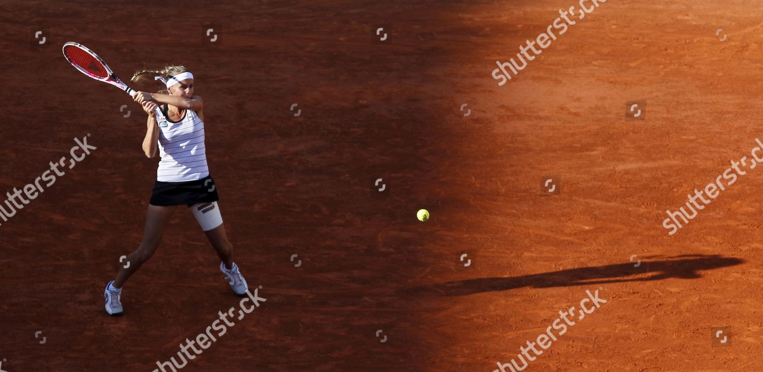 Gisela Dulko Argentina Returns Marion Bartoli Editorial Stock Photo