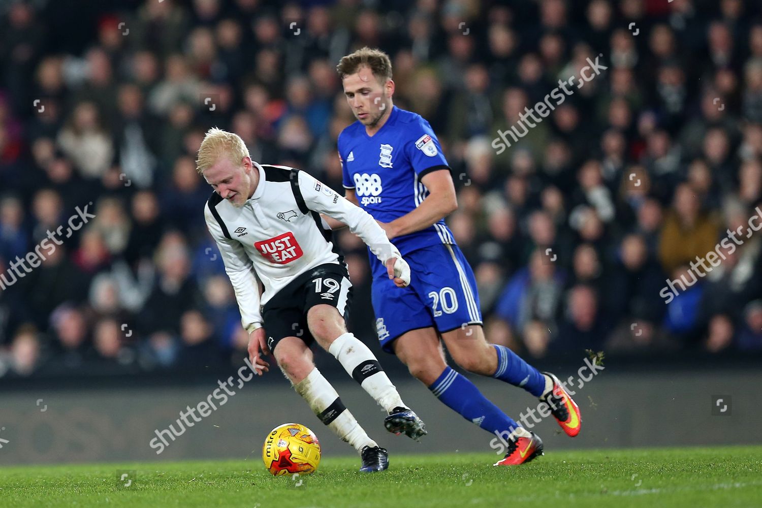 Will Hughes Derby County On Ball Editorial Stock Photo Stock Image