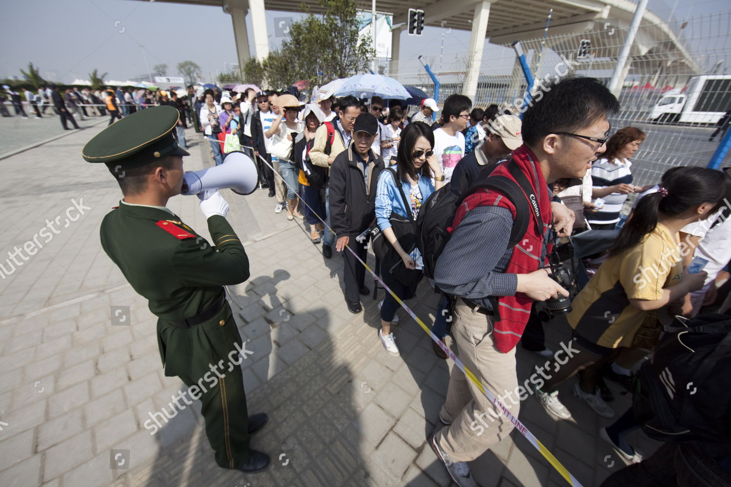 Members Pla Peoples Liberation Army Instruct Editorial Stock Photo