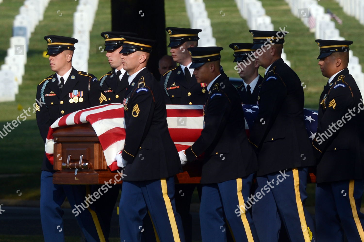 Casket Team Us Armys Rd Infantry Editorial Stock Photo Stock Image