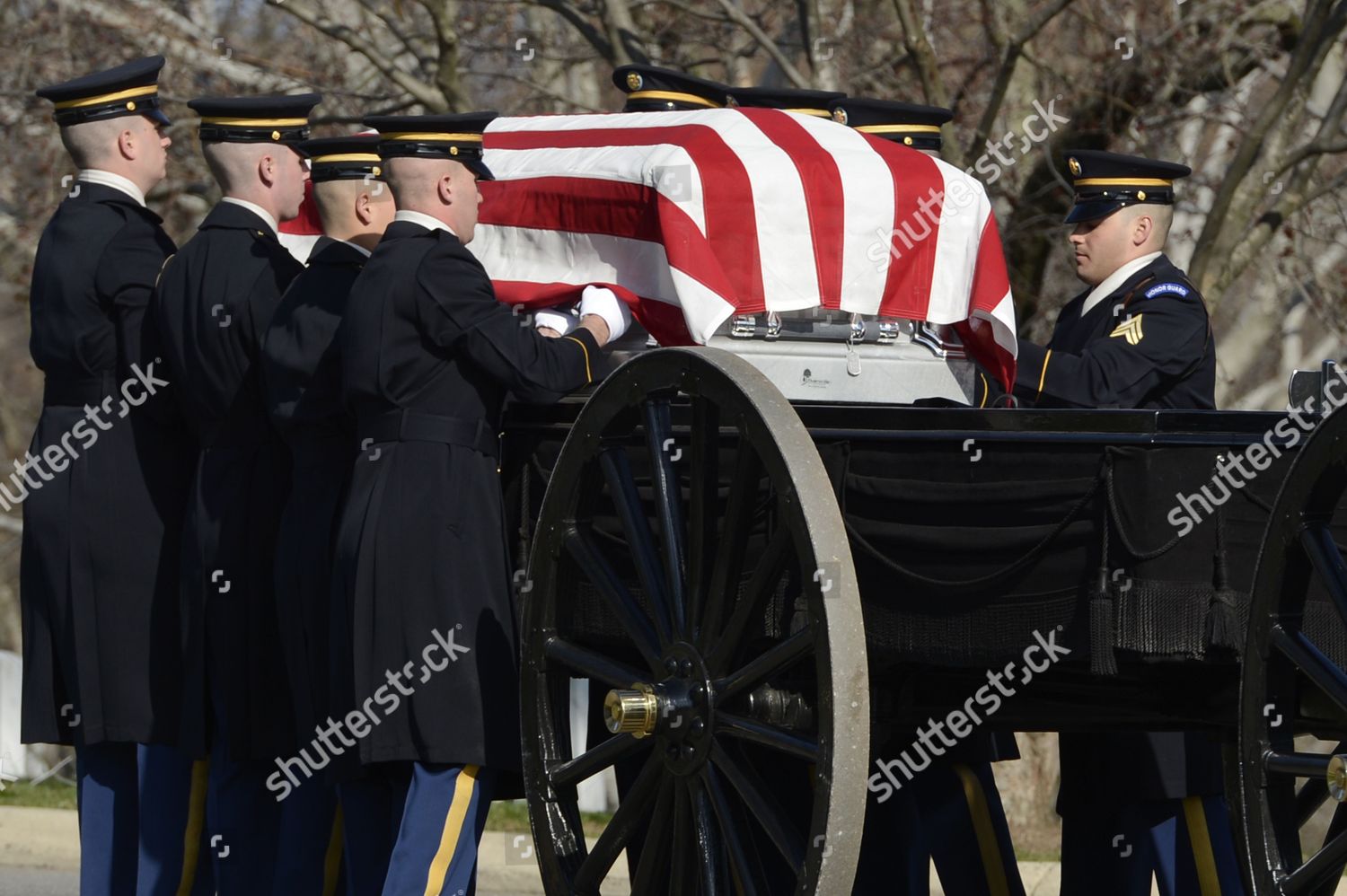 Us Armys Rd Infantry Regiment Casket Editorial Stock Photo Stock