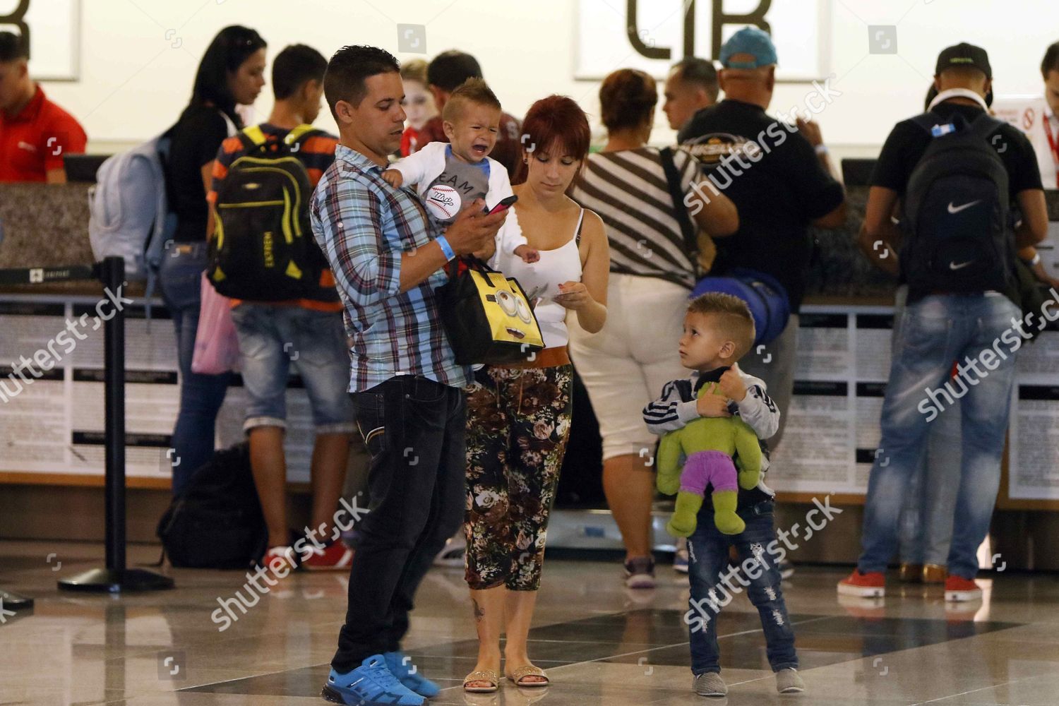 Cuban Migrants Stuck Costa Rica Wait Editorial Stock Photo Stock