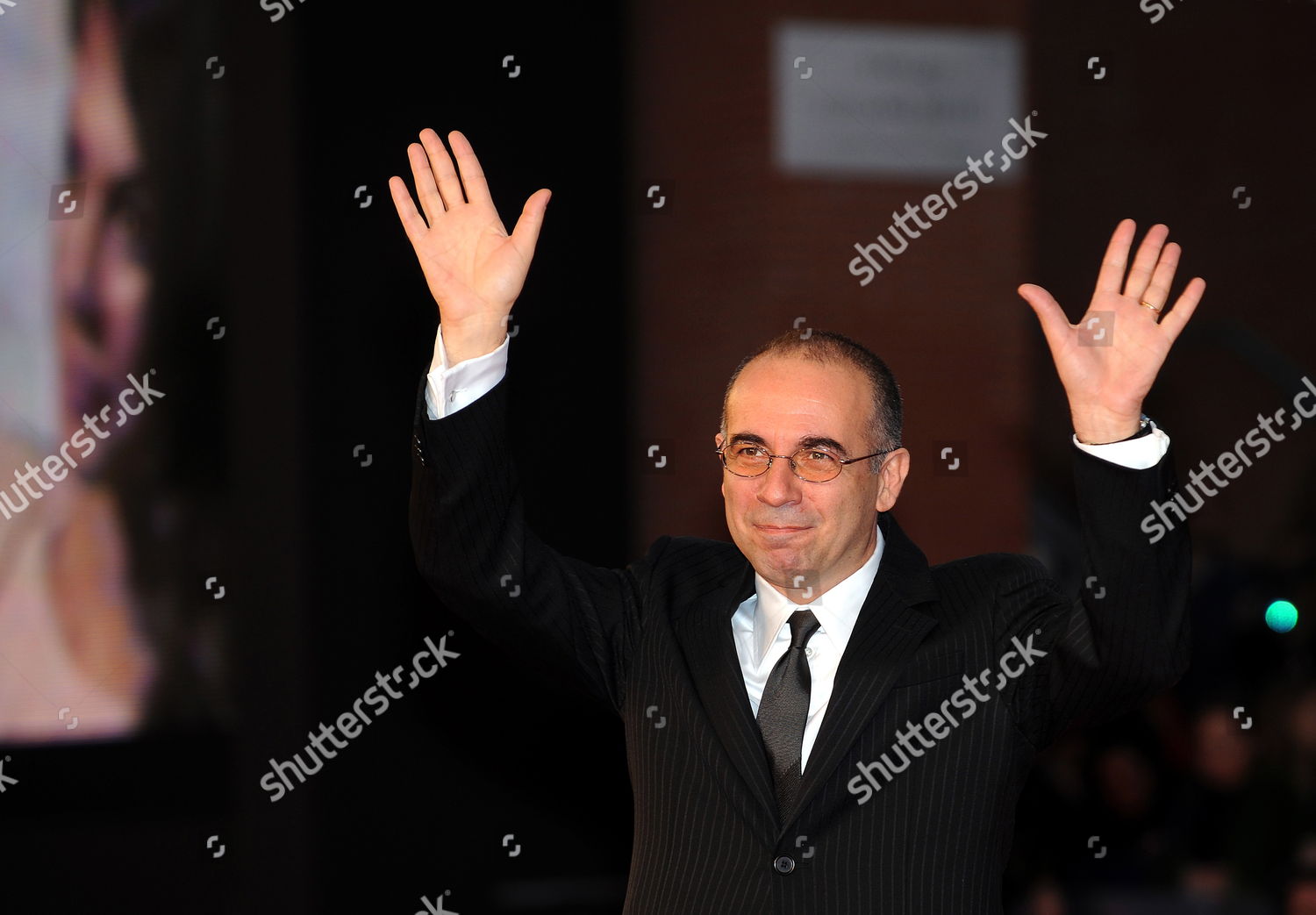 Italian Director Giuseppe Tornatore Poses On Editorial Stock Photo