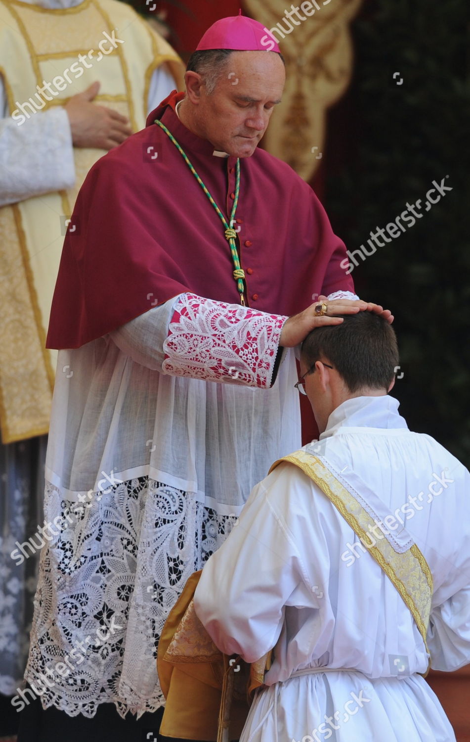 Bishop Bernard Fellay L Society St Editorial Stock Photo Stock Image