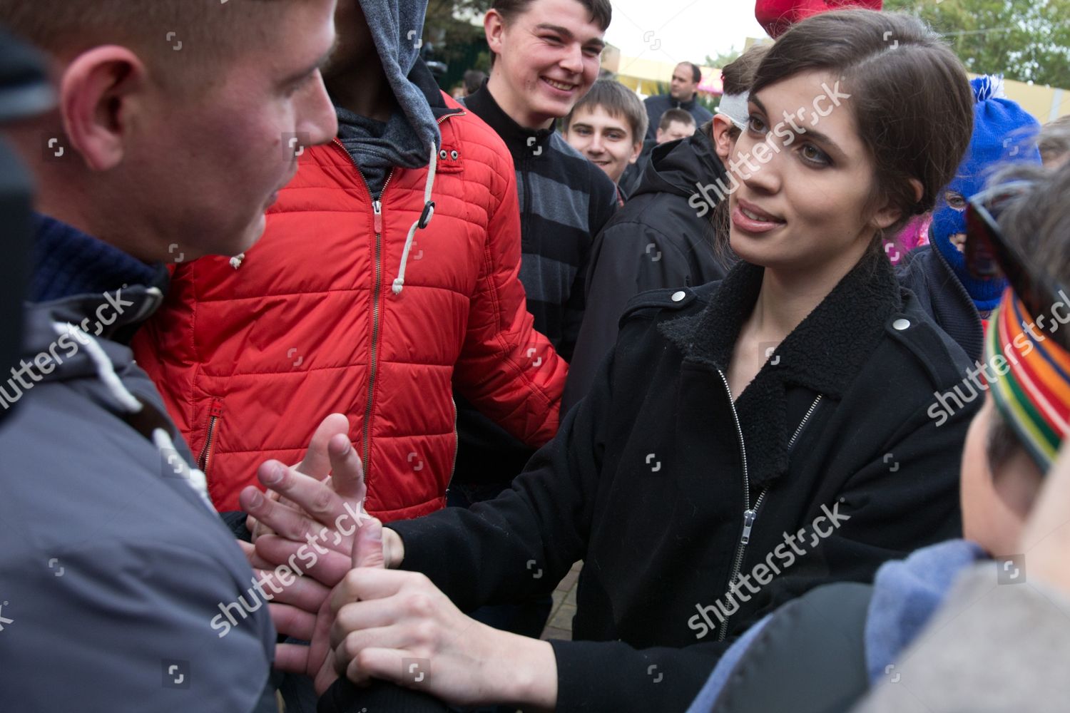 Nadezhda Tolokonnikova R Punk Group Pussy Editorial Stock Photo Stock