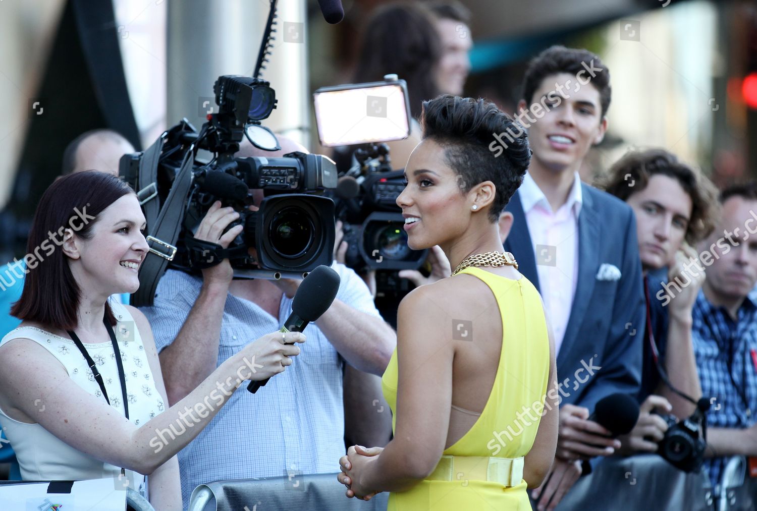 Us Singer Alicia Keys Arrives Th Editorial Stock Photo Stock Image