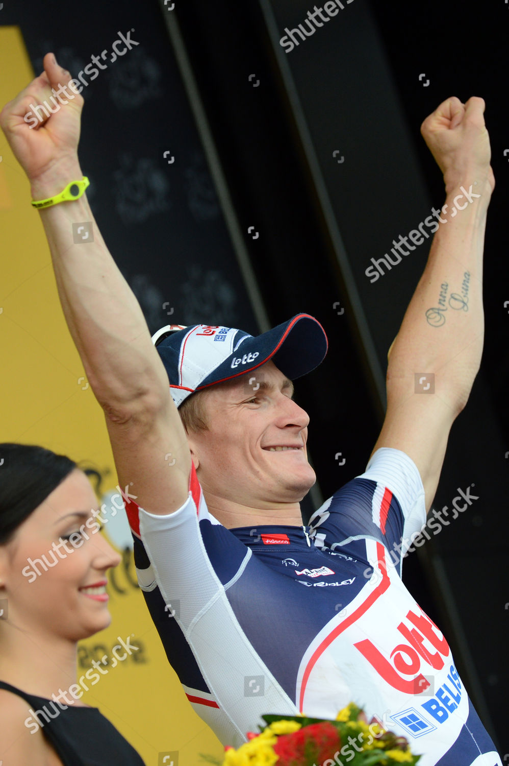 German Andre Greipel Lotto Belisol Team Editorial Stock Photo Stock