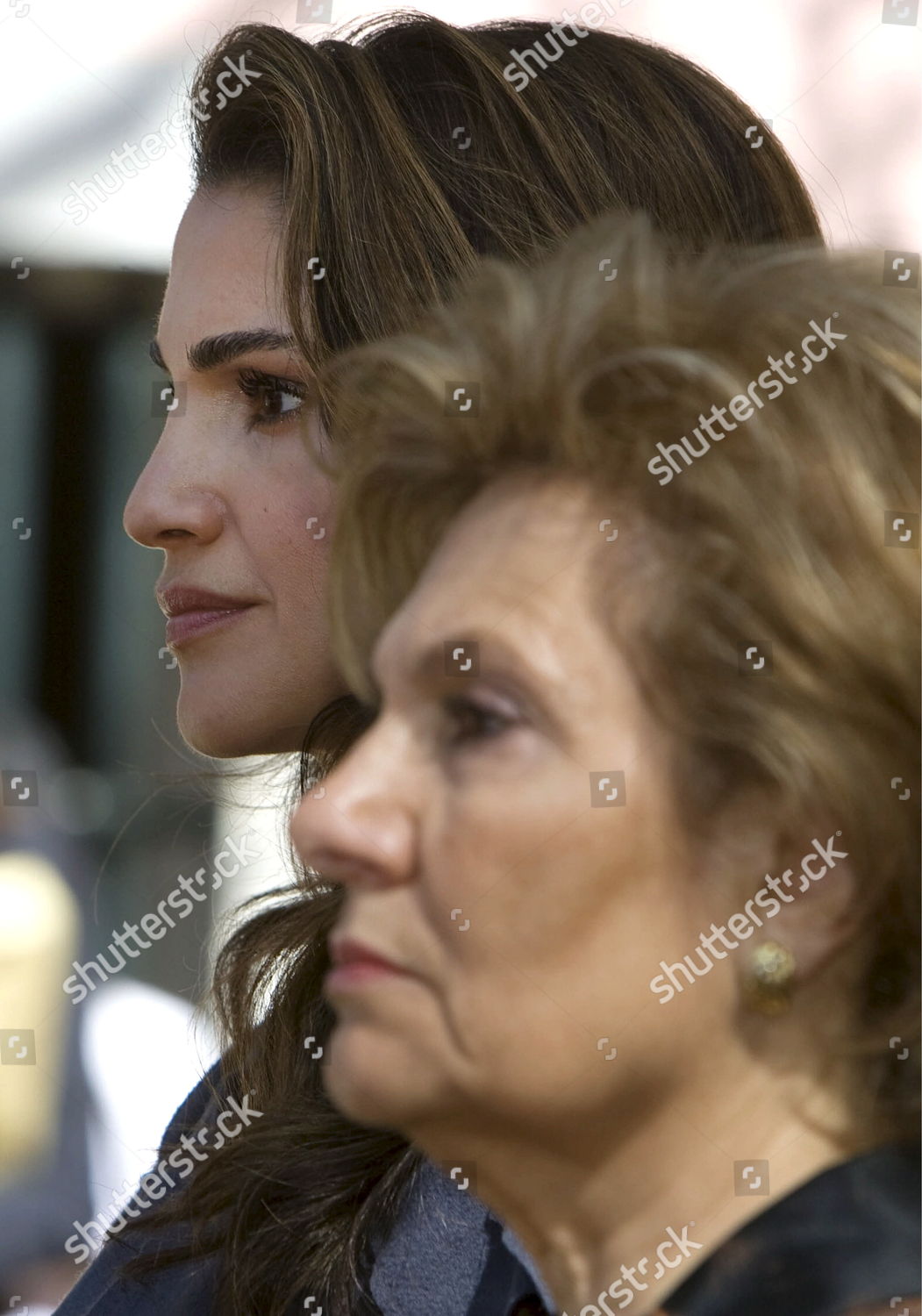 Queen Jordan Rania Alabdullah L Portuguese Editorial Stock Photo