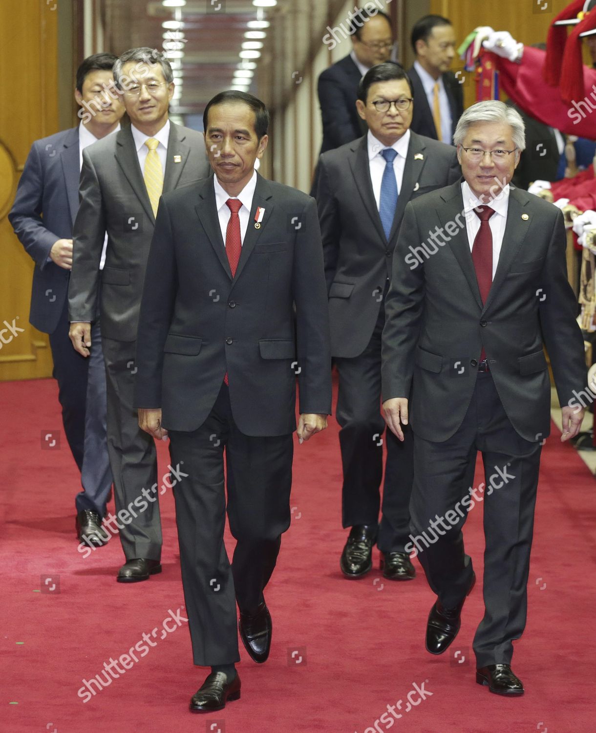 Indonesian President Joko Widodo L Arrives Editorial Stock Photo