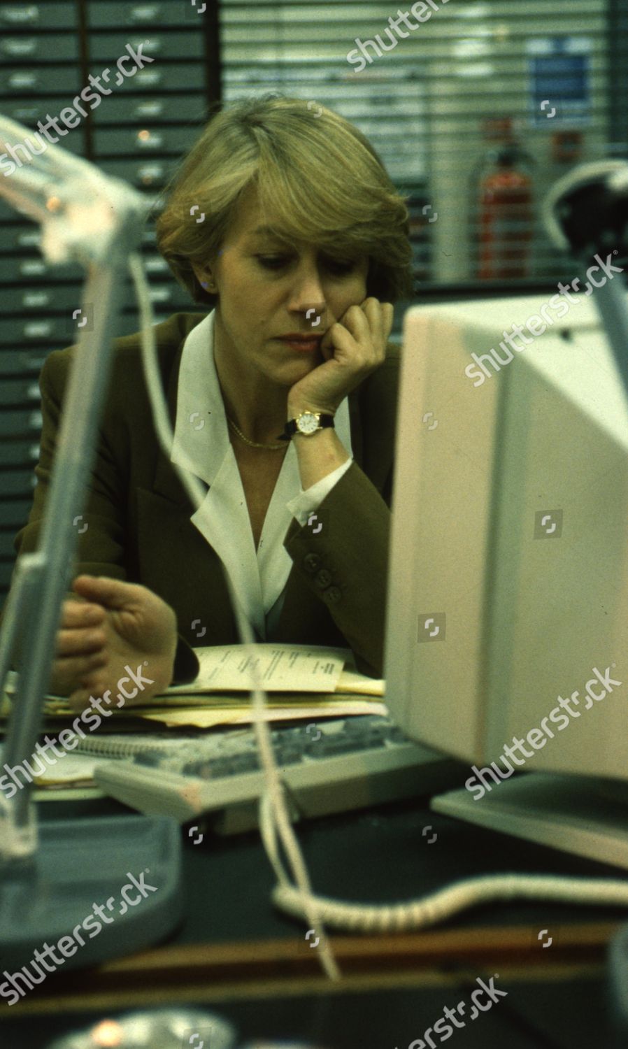 Helen Mirren Dci Jane Tennison Editorial Stock Photo Stock Image