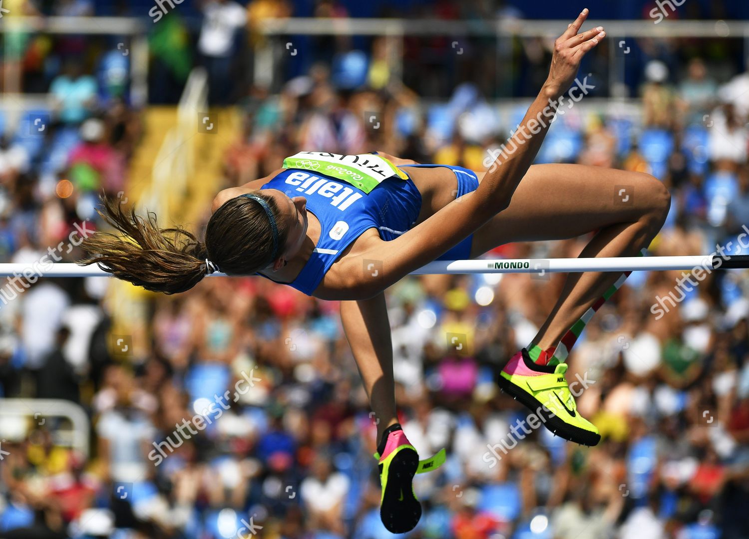 Alessia Trost Italy Competes During Womens Editorial Stock Photo