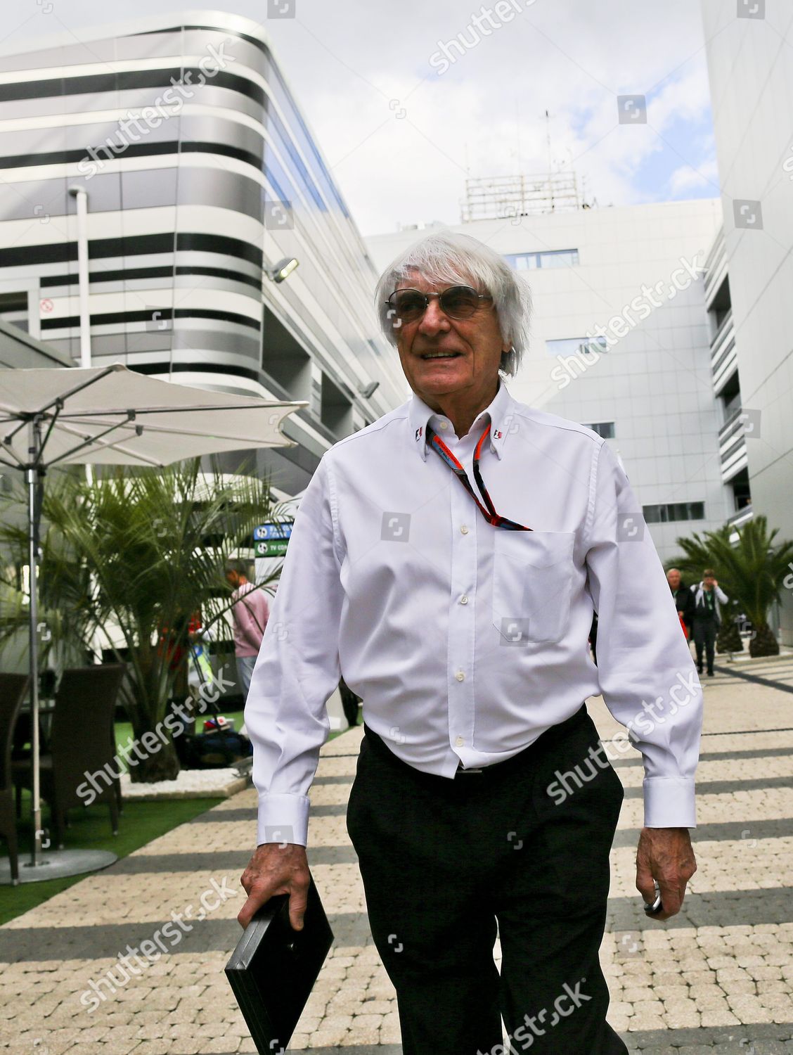 Formula One Boss Bernie Ecclestone Walks Editorial Stock Photo Stock