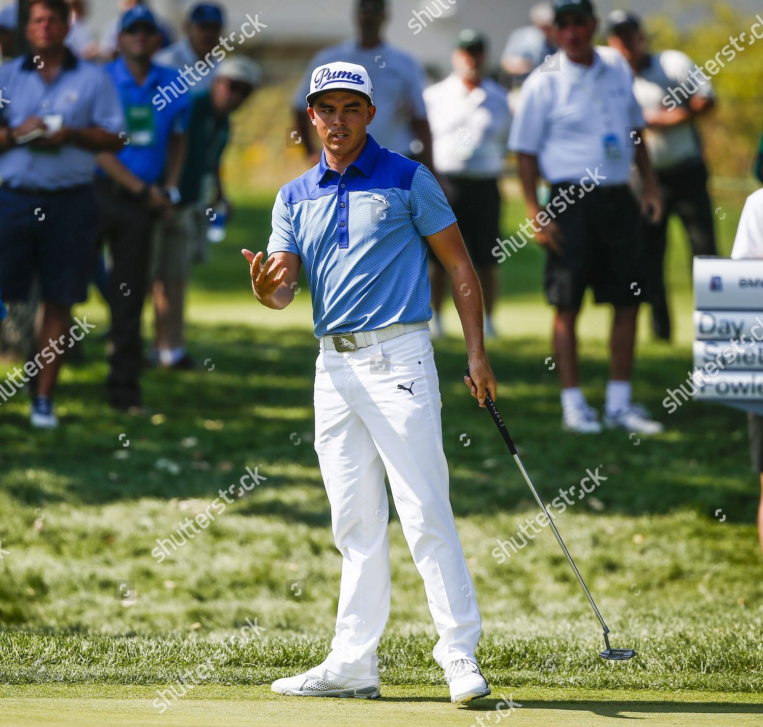 Rickie Fowler Us Reacts He Leaves Editorial Stock Photo Stock Image