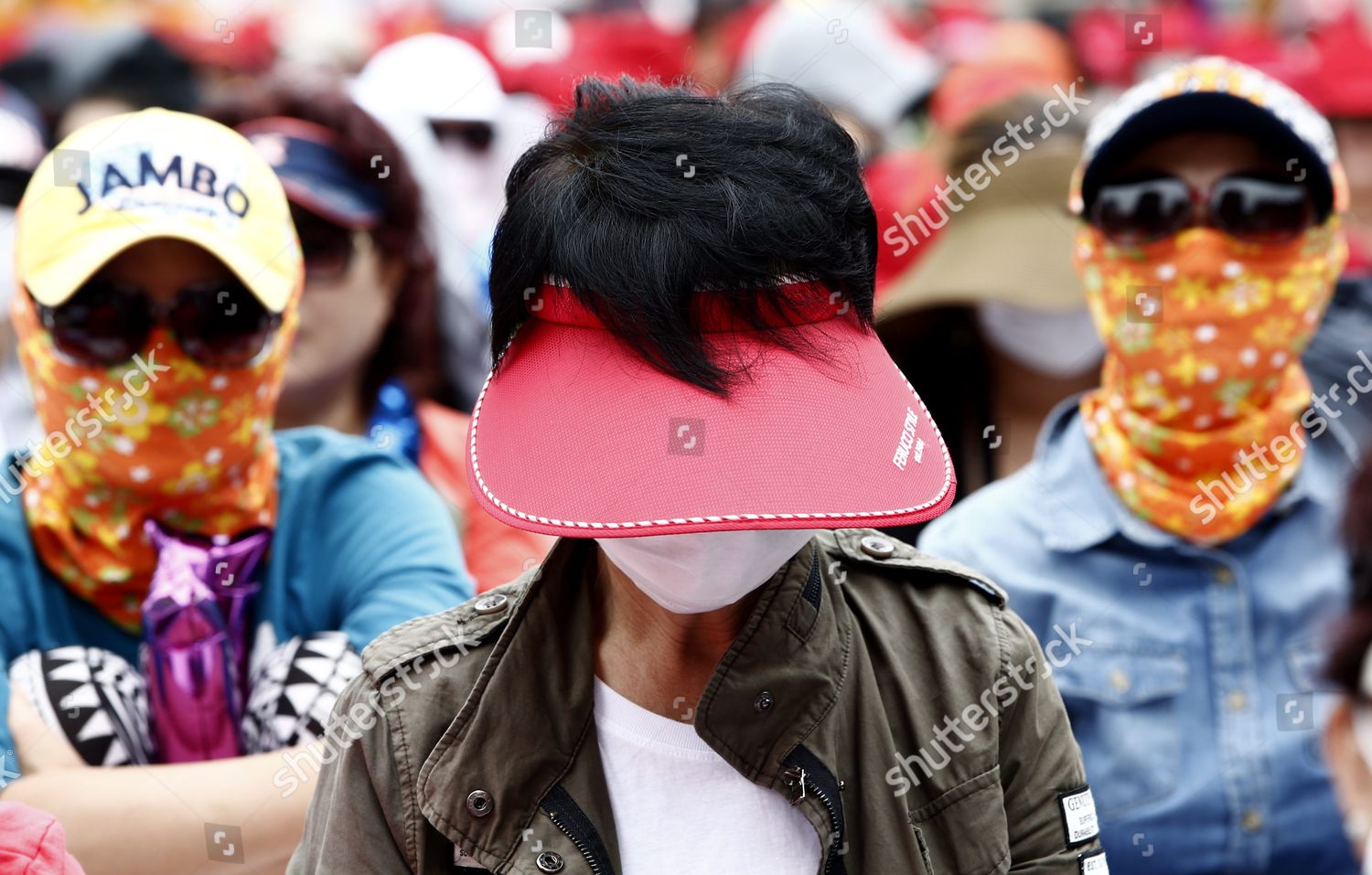 South Korean Sex Workers During Rally Editorial Stock Photo Stock