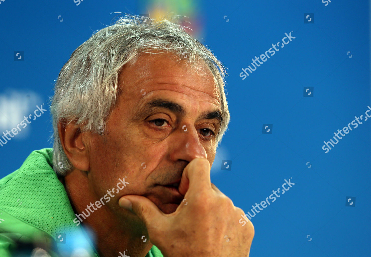 Algerian Head Coach Vahid Halilhodzic During Editorial Stock Photo