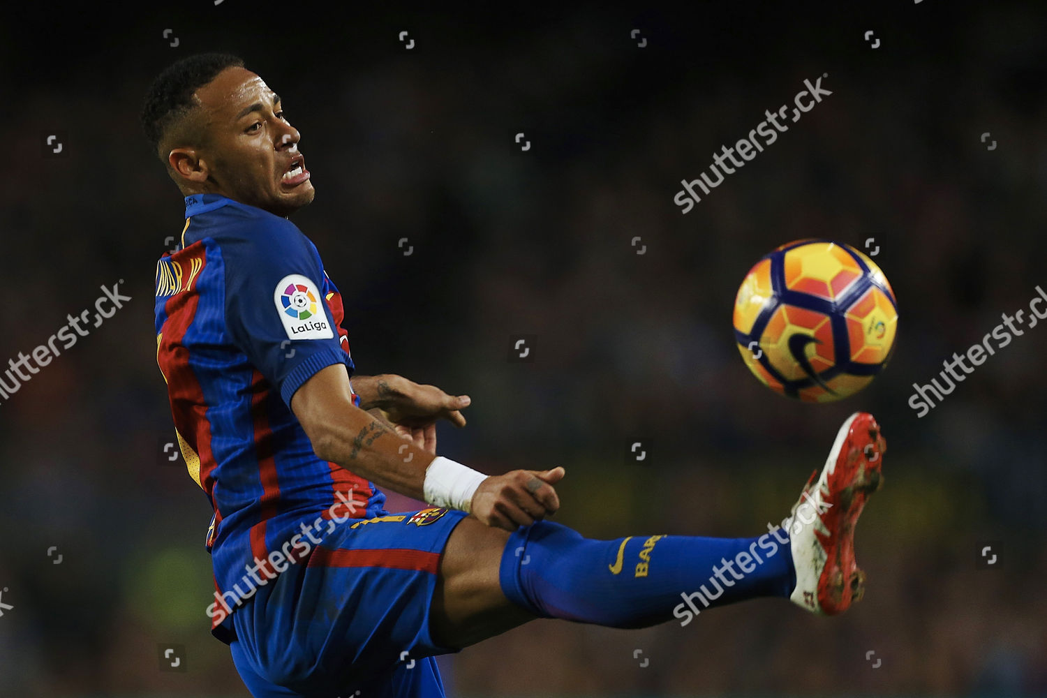 Fc Barcelonas Brazilian Striker Neymar Jr Editorial Stock Photo Stock