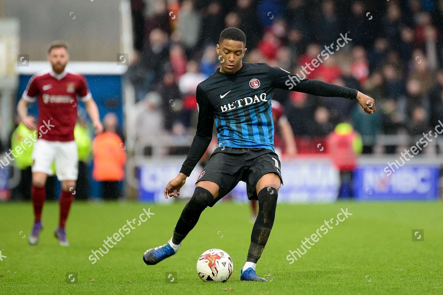 Charlton Athletic Defender Ezri Konsa Editorial Stock Photo Stock