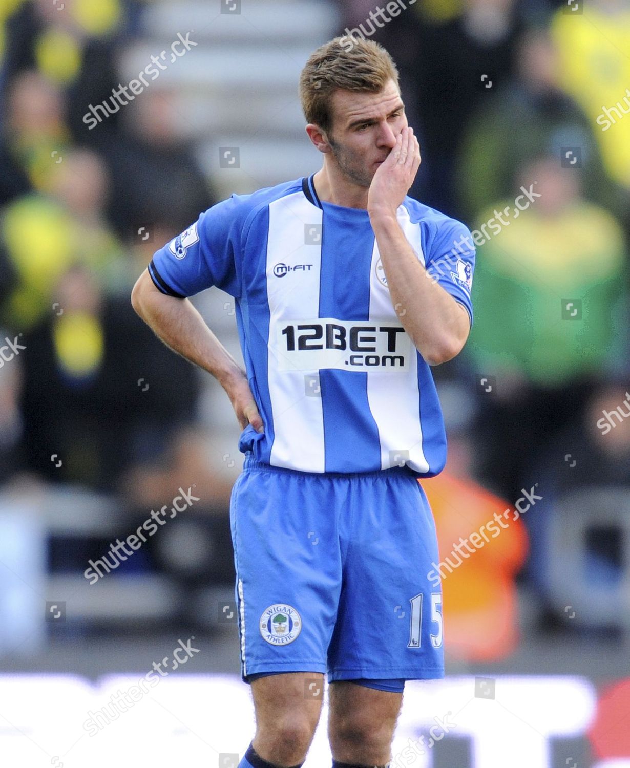 Callum Mcmanaman Wigan Athletic United Kingdom Editorial Stock Photo