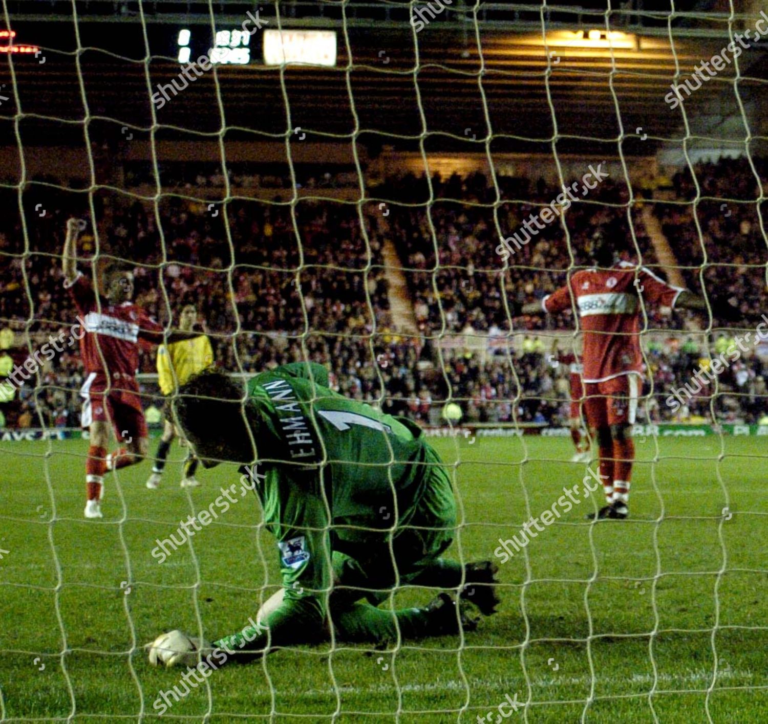 Yakubu Middlesbrough Celebrates His Penalty Goal Editorial Stock Photo