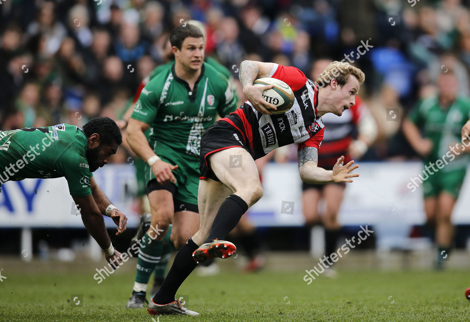 Jack Arnott Cornish Pirates Slips Tackle Editorial Stock Photo Stock