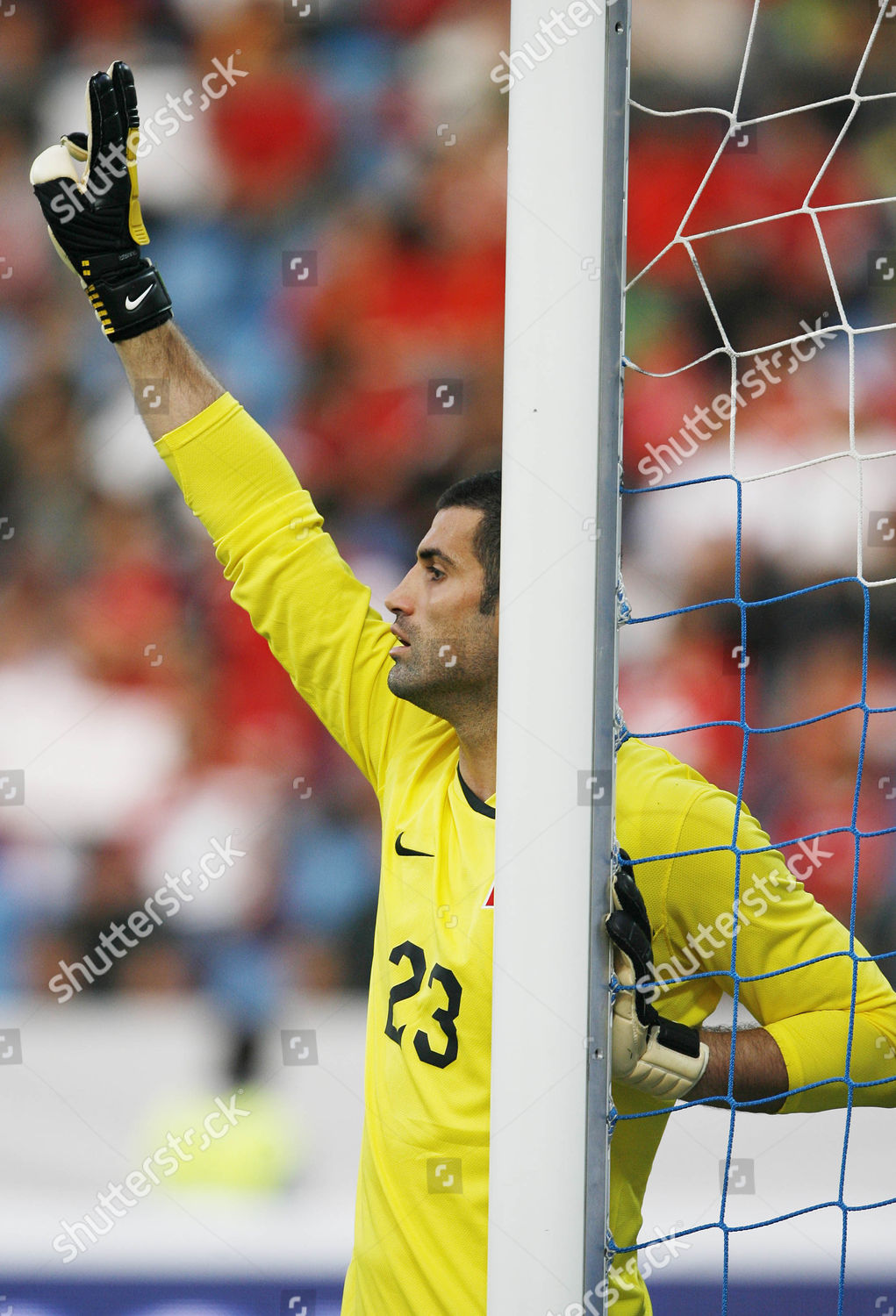 Turkey Goalkeeper Volkan Demirel Editorial Stock Photo Stock Image