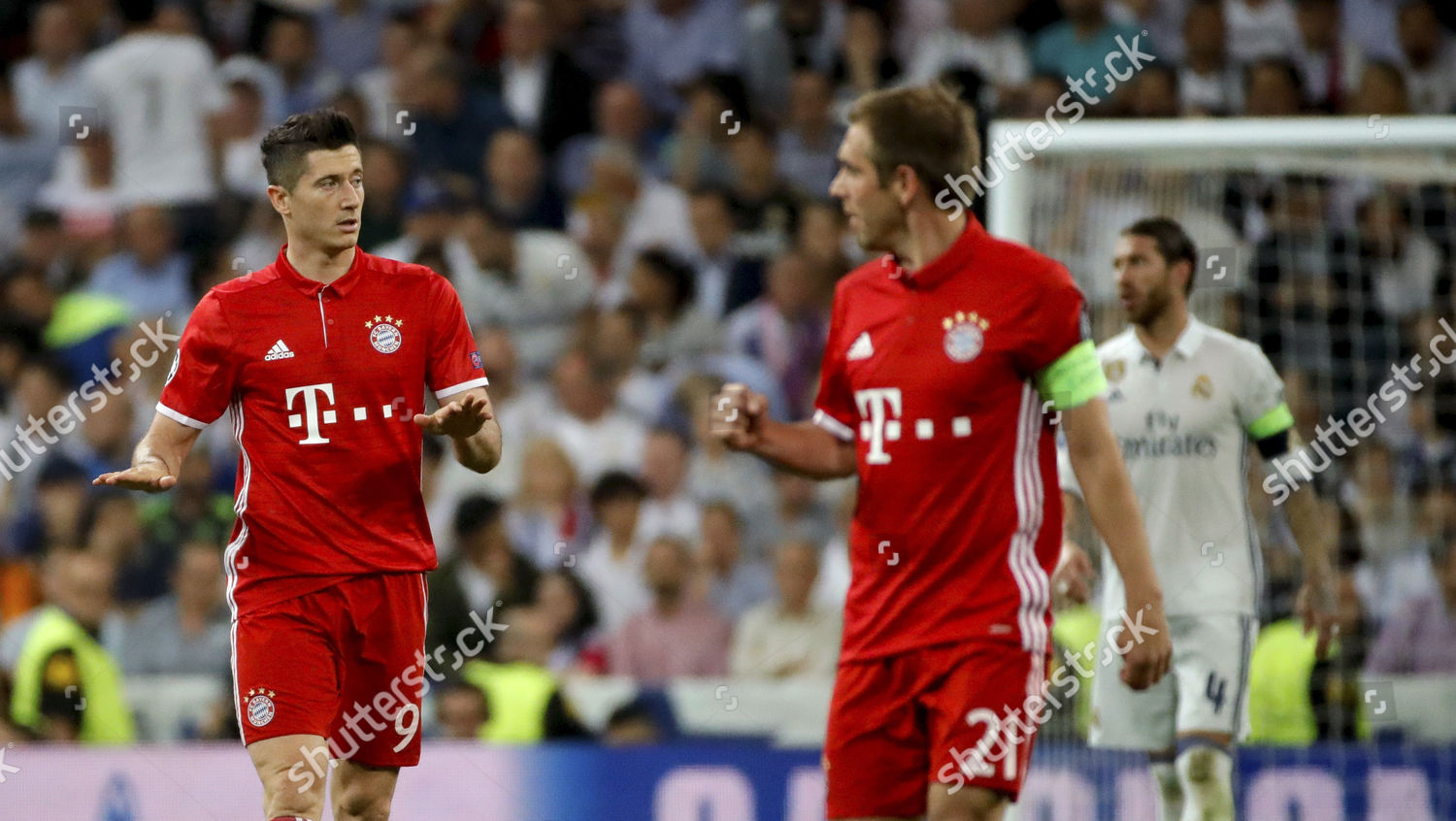 Bayern Munichs Polish Striker Robert Lewandowski Editorial Stock Photo