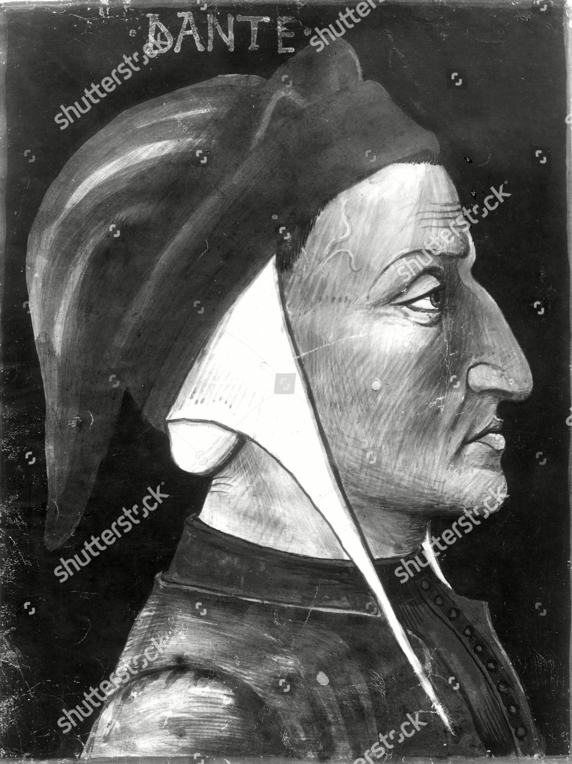 Dante Alighieri 12651321 Italian Poet Portrait Editorial Stock Photo