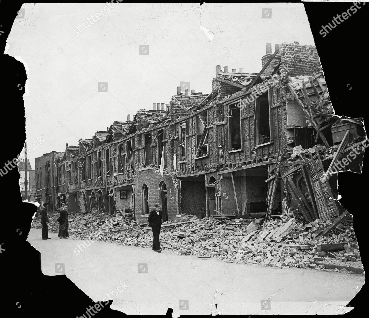 Blitz World War Ii Britain Air Editorial Stock Photo Stock Image