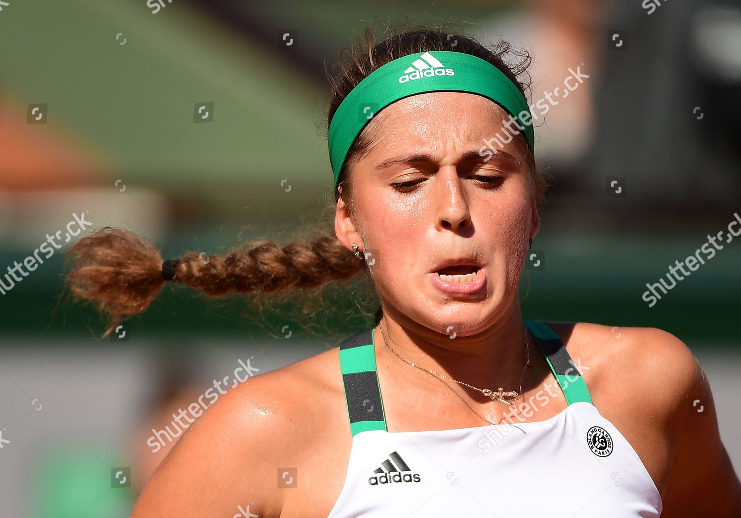 Jelena Ostapenko Latvia Reacts She Plays Editorial Stock Photo Stock