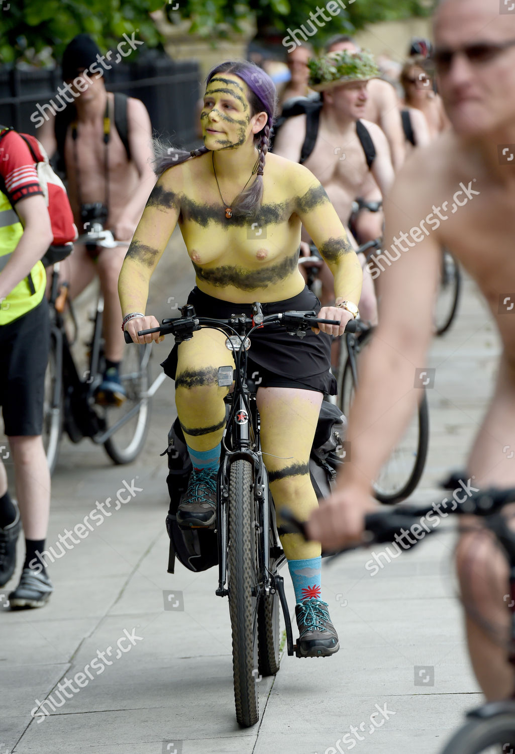 Riders Participate World Naked Bike Ride Foto Editorial En Stock Imagen En  Stocksexiezpix Web Porn