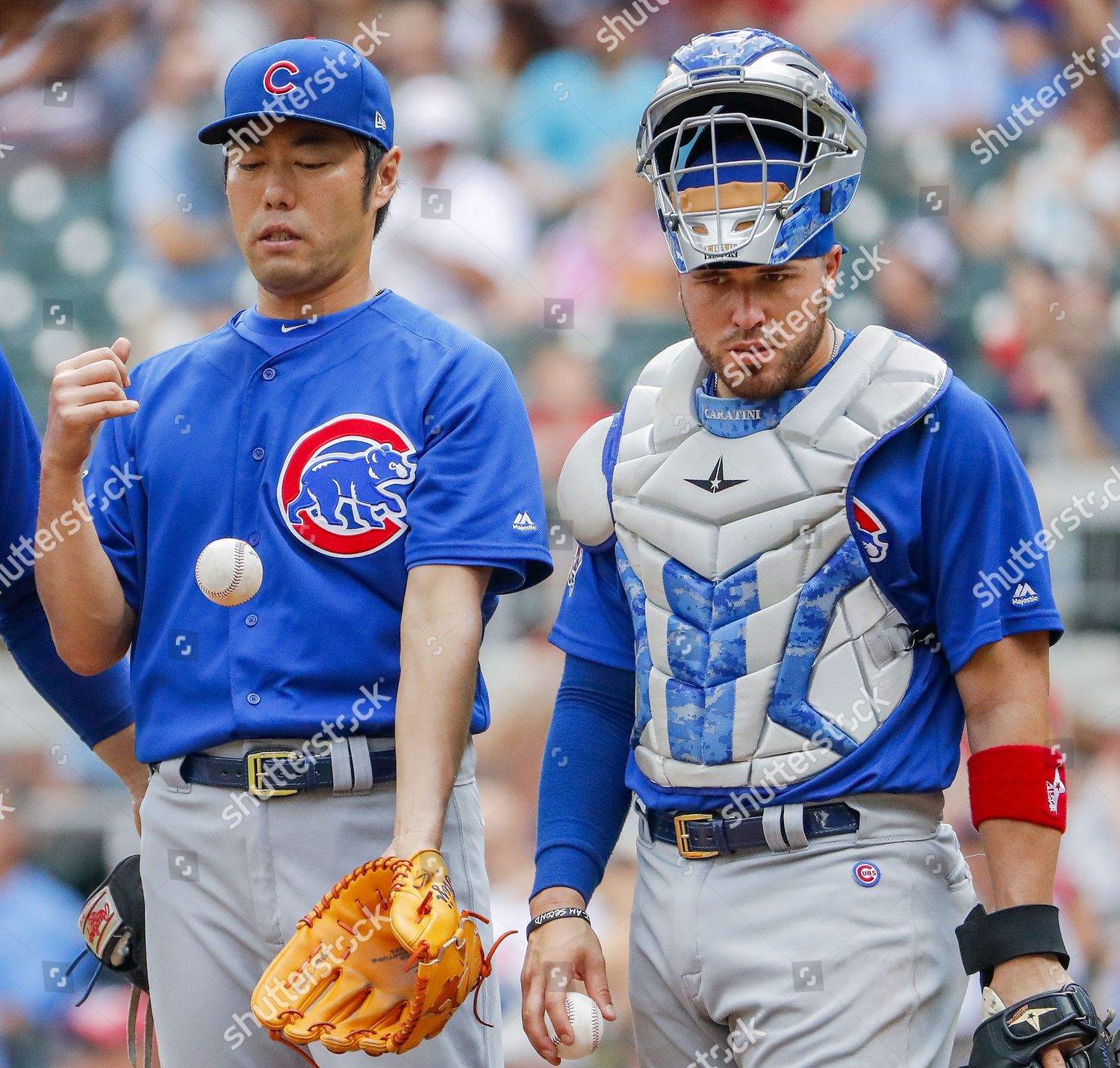 Chicago Cubs Relief Pitcher Koji Uehara Editorial Stock Photo Stock