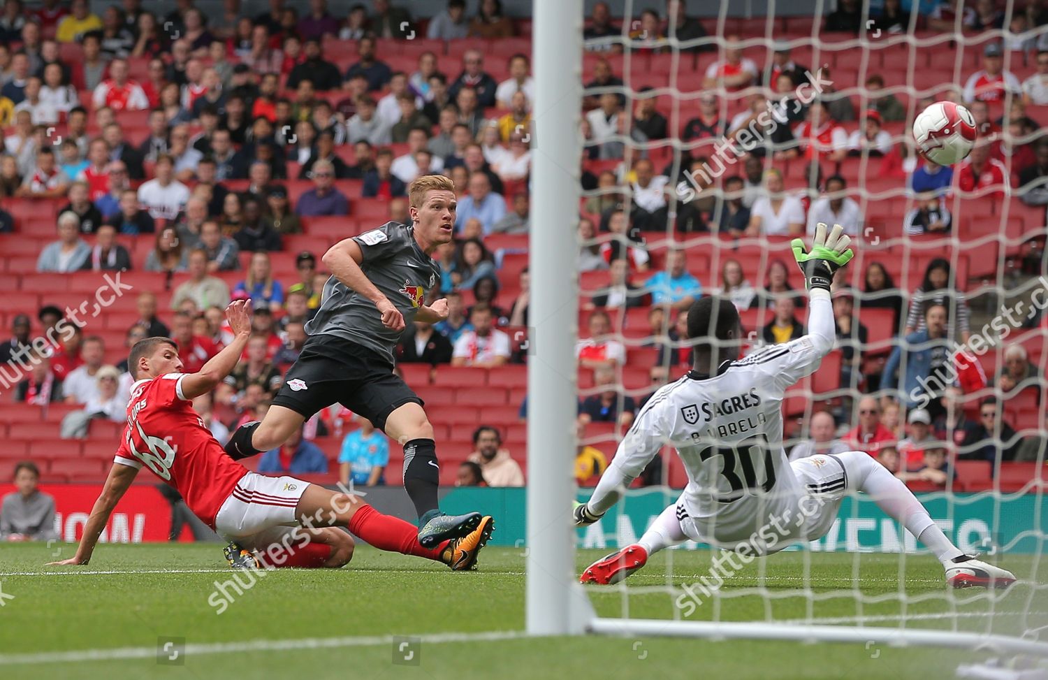 Marcel Halstenberg Rb Leipzig Scores Opening Editorial Stock Photo