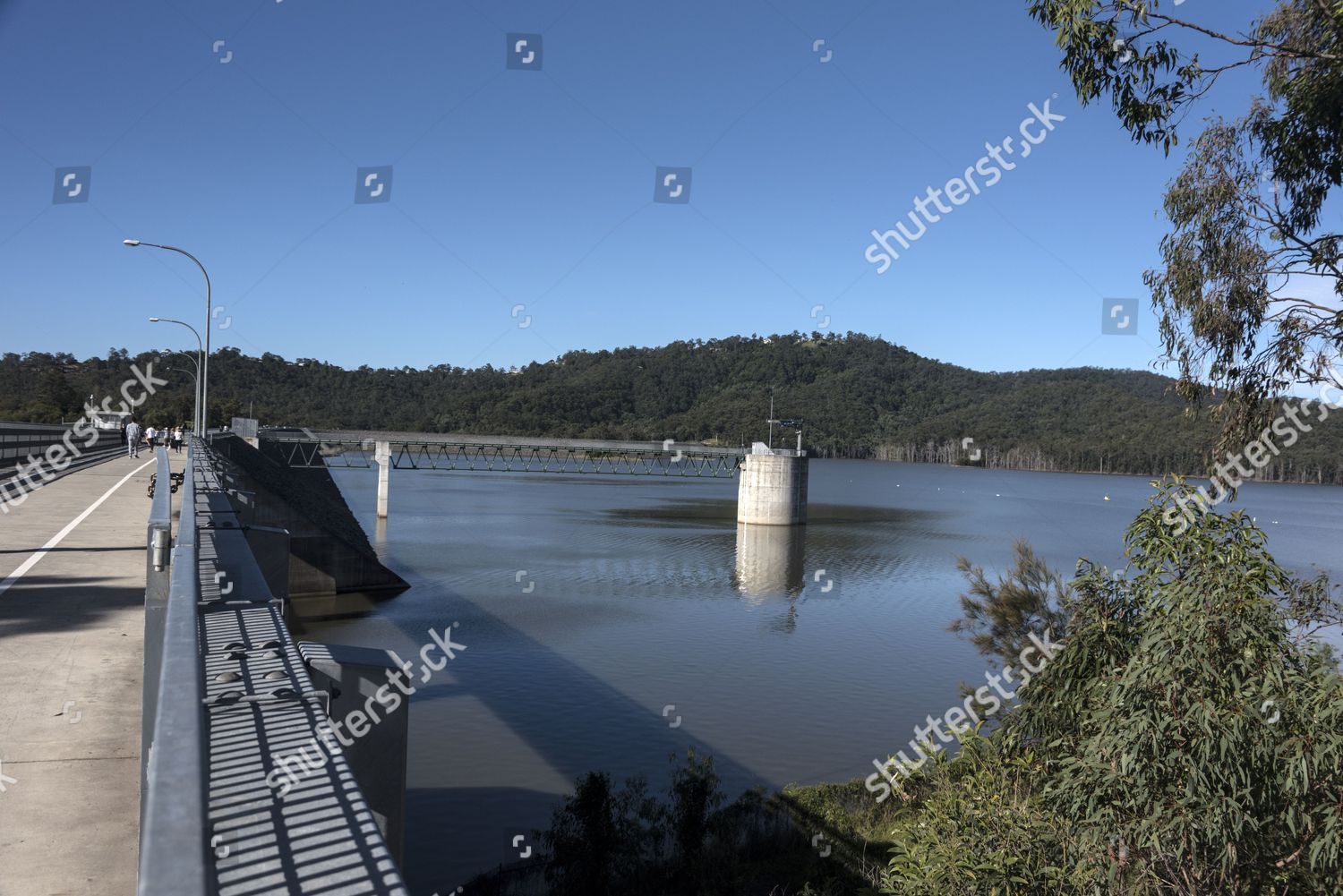 Hinze Dam Reservoir Nerang National Park Editorial Stock Photo Stock