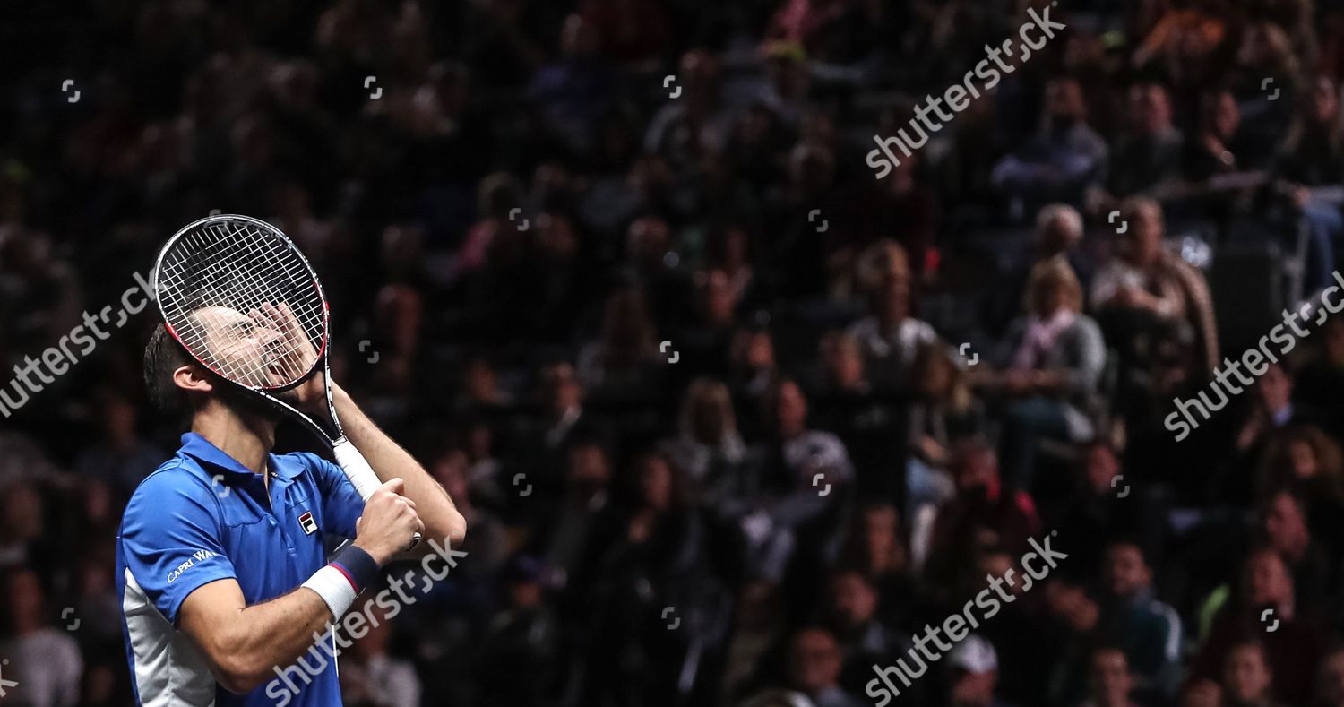 Croatian Marin Cilic Team Europe Reacts Editorial Stock Photo Stock