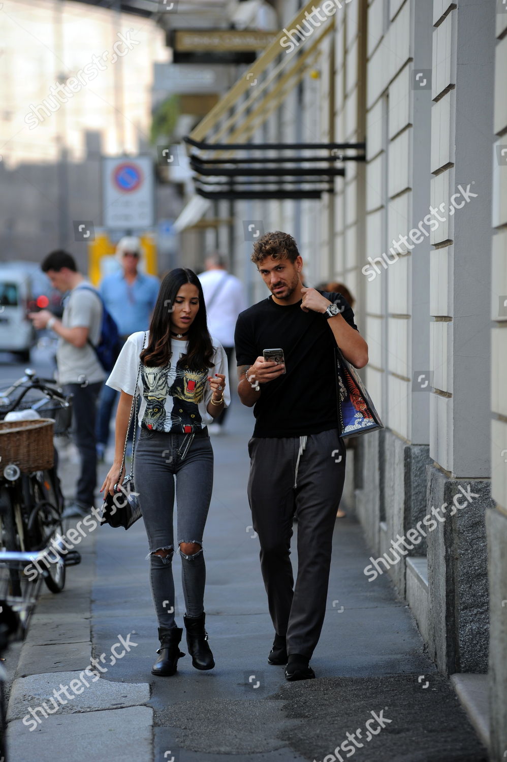 Alessio Cerci Wife Federica Riccardi Editorial Stock Photo Stock