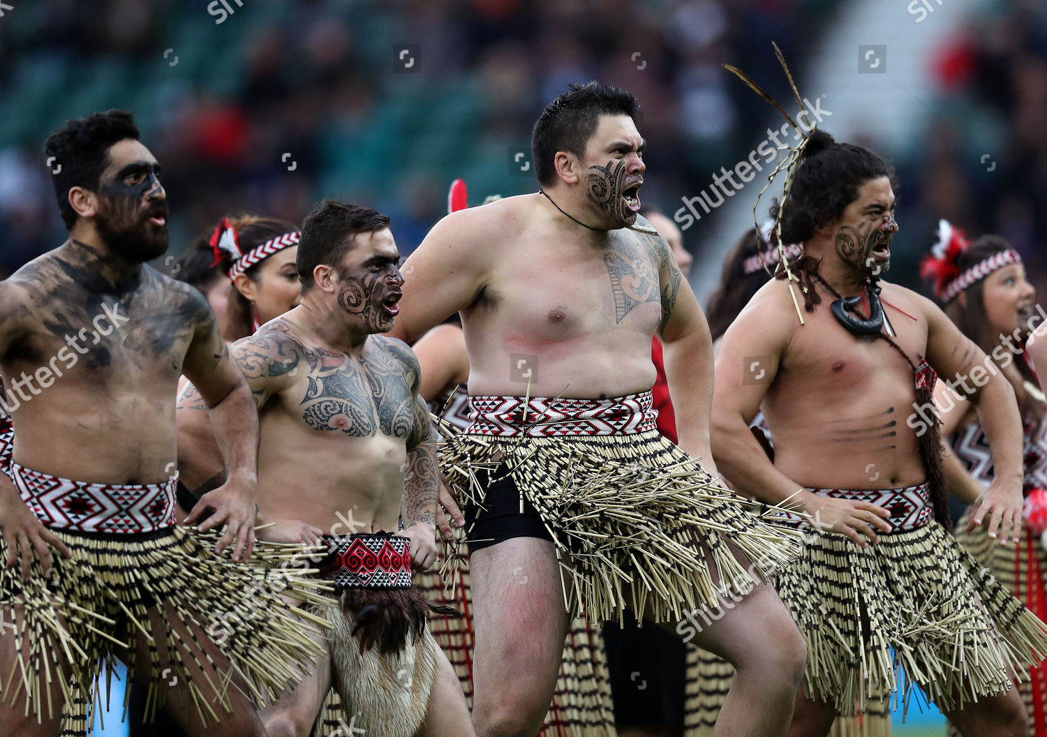 Barbarians Vs New Zealand Allblacks Haka Editorial Stock Photo Stock