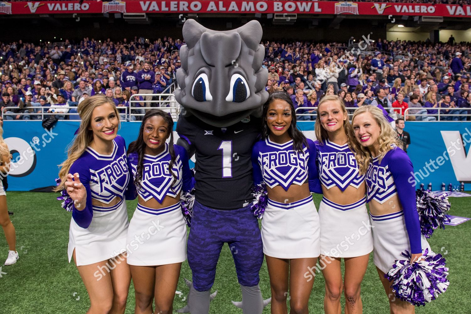 Tcu Horned Frogs Mascot Super Frog Editorial Stock Photo Stock Image