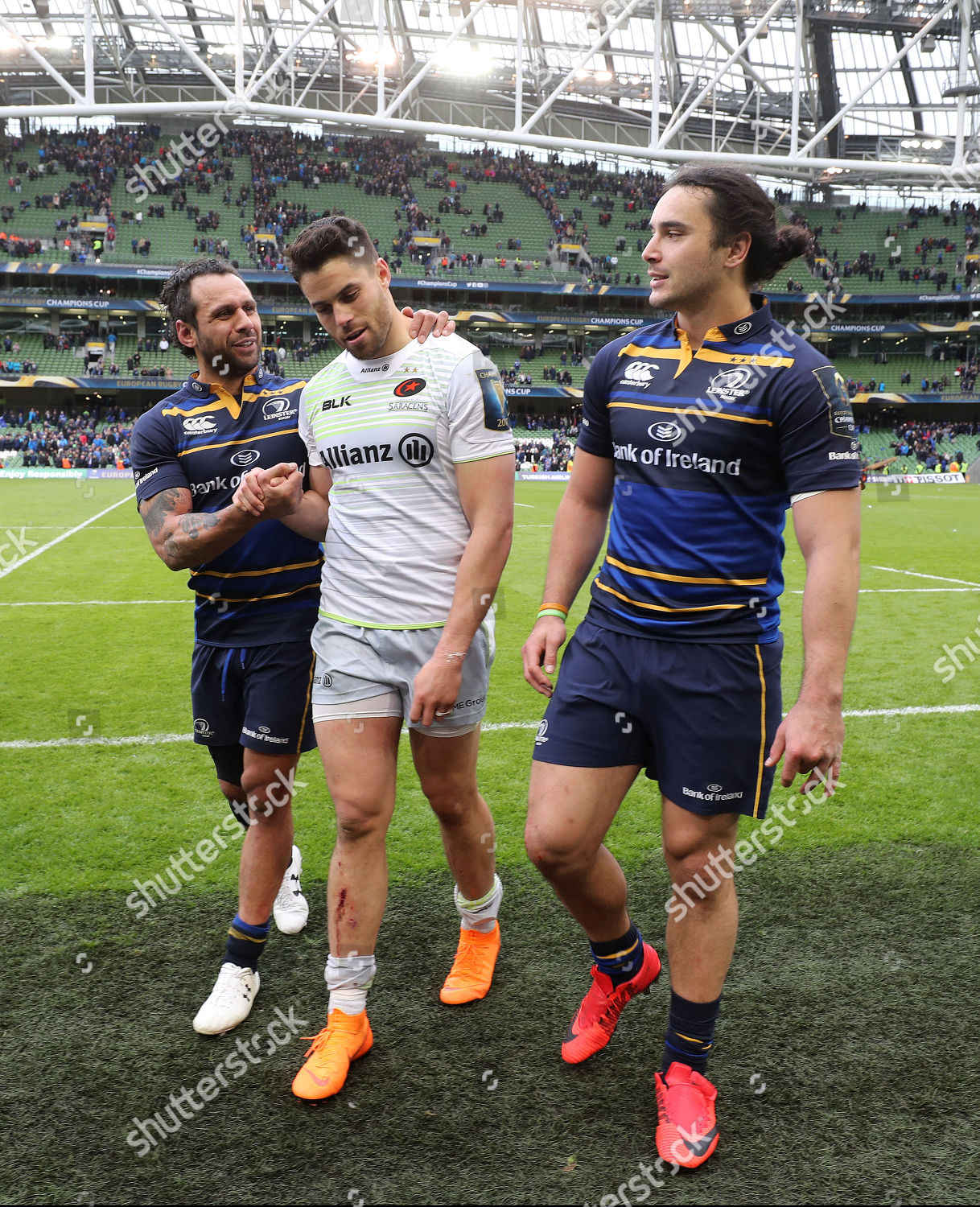 Leinster Vs Saracens Leinsters Isa Nacewa Editorial Stock Photo Stock