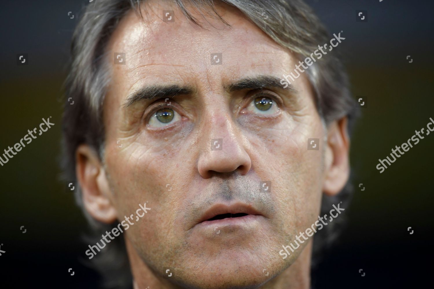 Italys Head Coach Roberto Mancini During Editorial Stock Photo Stock