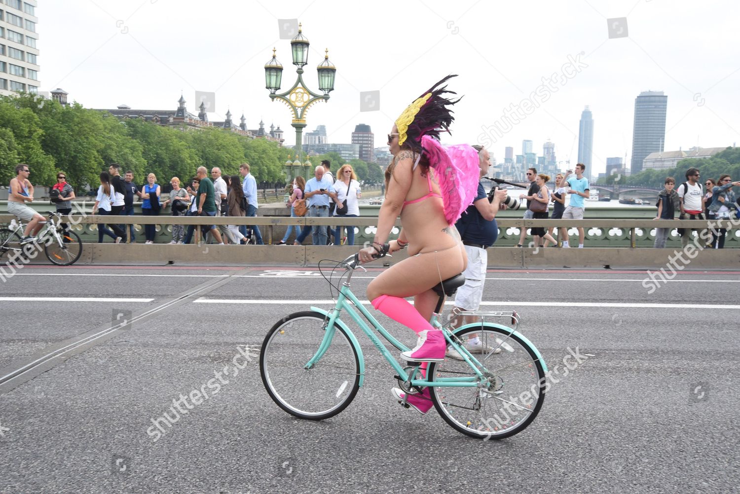 Naked Bike Ride London Editorial Stock Photo Stock Image Shutterstock