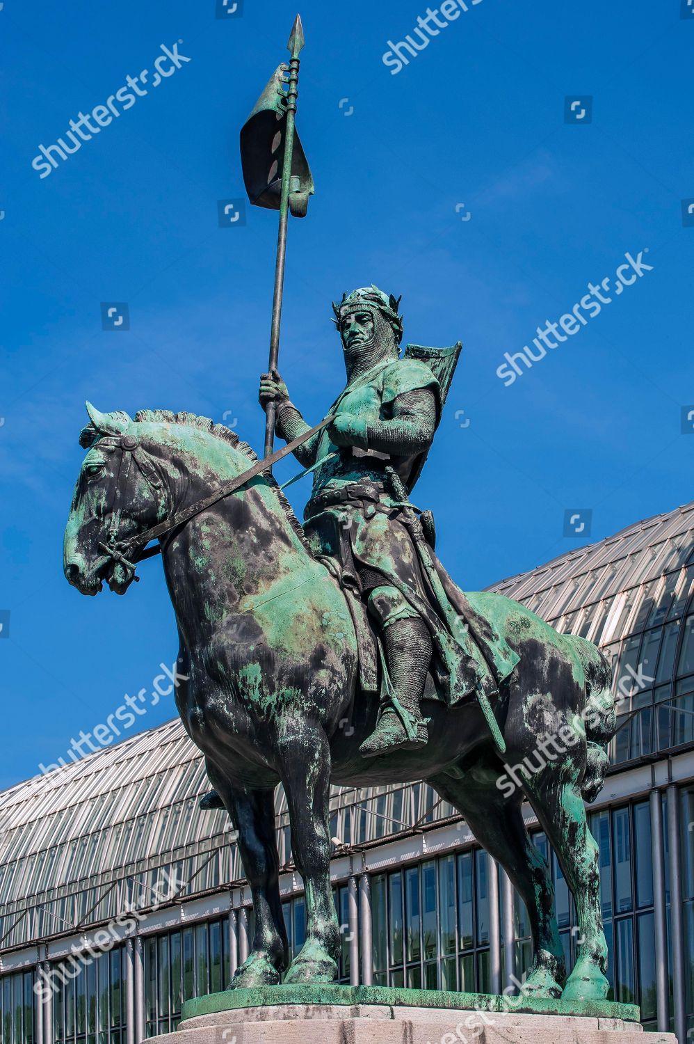 Equestrian Statue Otto Von Wittelsbach Duke Editorial Stock Photo