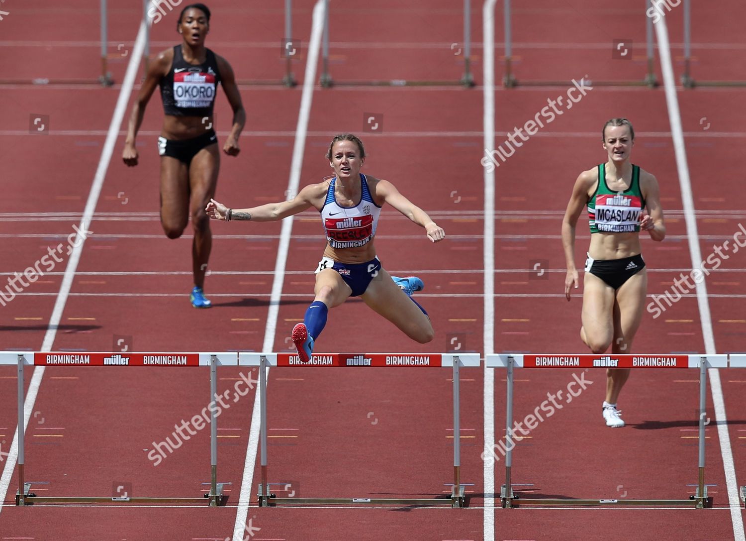 Meghan Beesley Winning 400m Womens Final Editorial Stock Photo Stock