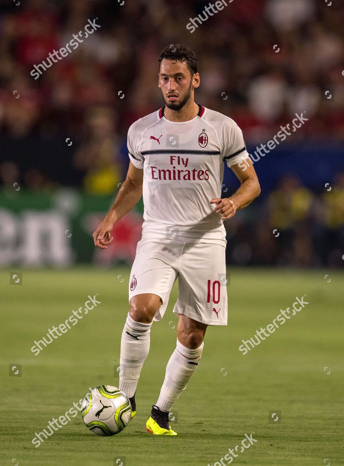 Carson Ca Milan Midfielder Hakan Calhanoglu Editorial Stock Photo