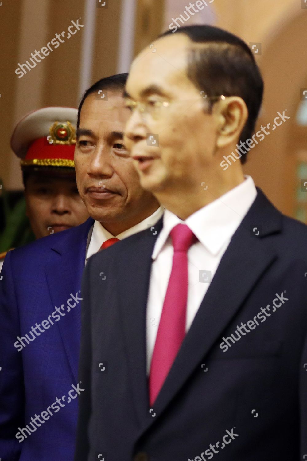 Indonesias President Joko Widodo L His Editorial Stock Photo Stock