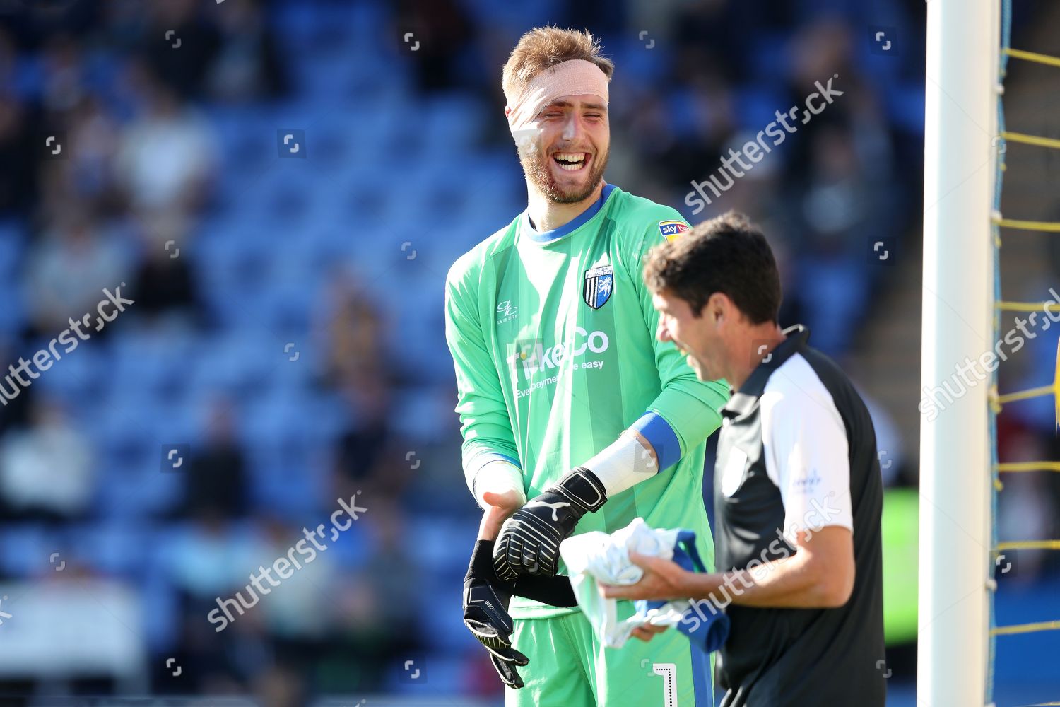 Gillingham Goalkeeper Tomas Holy Editorial Stock Photo Stock Image