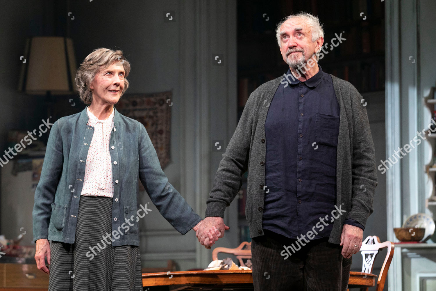 Eileen Atkins Madeline Jonathan Pryce Andre Editorial Stock Photo